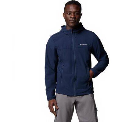 Columbia Heather Canyon II Softshell Jas met Capuchon - Blauw - Heren Columbia Heather Canyon II Softshell Jas met Capuchon - Blauw - Heren