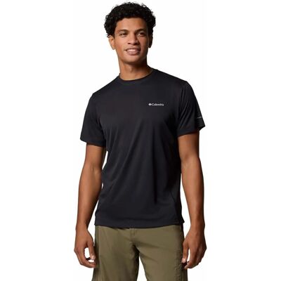 Camiseta Negra Columbia Zero Rules Light - Hombre - Manga Corta Camiseta Negra Columbia Zero Rules Light - Hombre - Manga Corta
