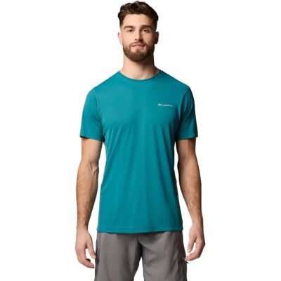 Columbia Grünes Technik-T-Shirt - Sportbekleidung Columbia Grünes Technik-T-Shirt - Sportbekleidung