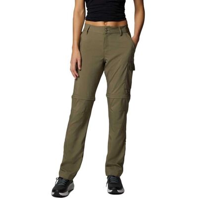 Pantalones de senderismo convertibles Columbia Silver Ridge Utility - Mujer - Verde Piedra Pantalones de senderismo convertibles Columbia Silver Ridge Utility - Mujer - Verde Piedra