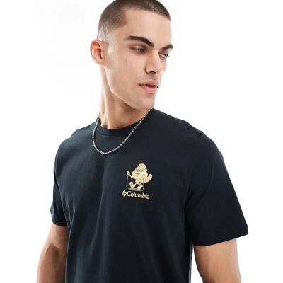 Columbia Hageman Musta lyhythihainen multisport T-paita Columbia Hageman Musta lyhythihainen multisport T-paita