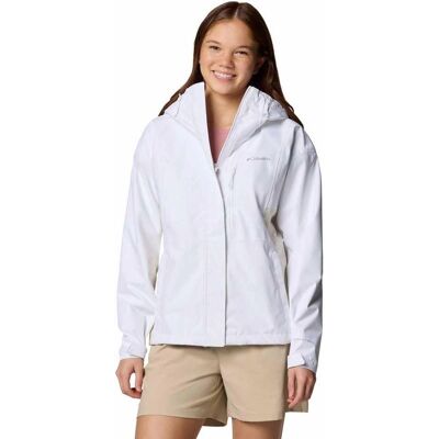 Columbia Hikebound II Tiza Blanca Chaqueta Impermeable - Mujer Columbia Hikebound II Tiza Blanca Chaqueta Impermeable - Mujer
