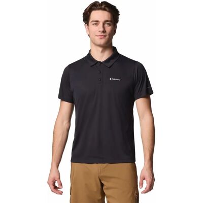 Columbia Zero Rules Light Polo - Mężczyzna, Czarny Columbia Zero Rules Light Polo - Mężczyzna, Czarny