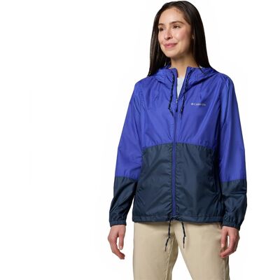 Columbia Giacca a vento con cappuccio Flash Forward II - Blu - Donna Columbia Giacca a vento con cappuccio Flash Forward II - Blu - Donna