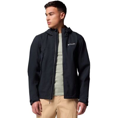 Cazadora impermeable Columbia Boulder Falls - Negro, M - Hombre Cazadora impermeable Columbia Boulder Falls - Negro, M - Hombre