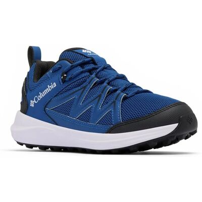 Columbia - Peakfreak Rush Waterproof Hiking Shoe - Blu Montagna Bianco - UK4 Bambini Columbia - Peakfreak Rush Waterproof Hiking Shoe - Blu Montagna Bianco - UK4 Bambini