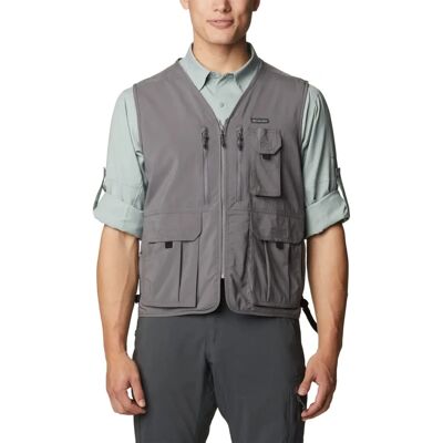 Gilet utilitario Silver Ridge di Columbia - Esterno Uomo Grigio Gilet utilitario Silver Ridge di Columbia - Esterno Uomo Grigio