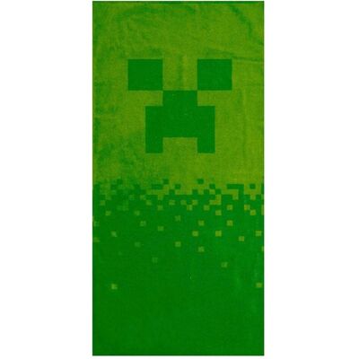 Minecraft Digital Creeper Wielokolorowy Ręcznik - Ręcznik kąpielowy Minecraft Digital Creeper Wielokolorowy Ręcznik - Ręcznik kąpielowy
