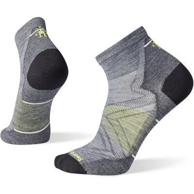 Chaussettes de Cheville Smartwool Run Zc - Noir / Gris - Chaussettes - Publicité Chaussettes de Cheville Smartwool Run Zc - Noir / Gris - Chaussettes - Publicité