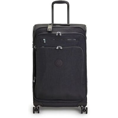 Kipling Basic New Youri Spin Trolley a 4 Ruote 68 cm (KPKI7706) - nero noir (KPKI7706-P39) Kipling Basic New Youri Spin Trolley a 4 Ruote 68 cm (KPKI7706) - nero noir (KPKI7706-P39)