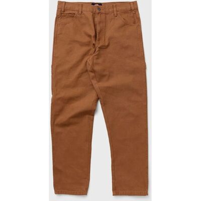 Dickies W33 Pantaloni da Carpentiere in Tela di Pato Marrone - Pantaloni da Carpentiere Dickies W33 Pantaloni da Carpentiere in Tela di Pato Marrone - Pantaloni da Carpentiere