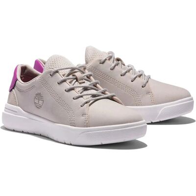 Timberland Enfants Chaussures en Cuir Beige - Trainers - Publicité Timberland Enfants Chaussures en Cuir Beige - Trainers - Publicité