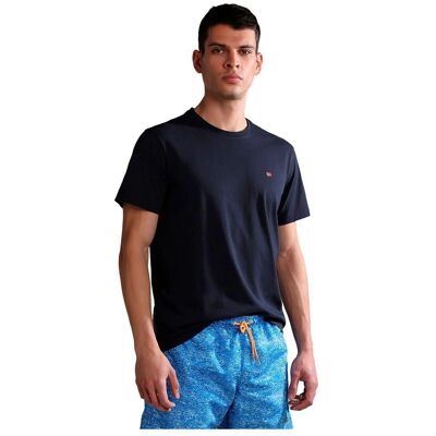 Napapijri Salis Sum Korte Mouwen T-Shirt (NP0A4H8D) - blauw 1761 Napapijri Salis Sum Korte Mouwen T-Shirt (NP0A4H8D) - blauw 1761