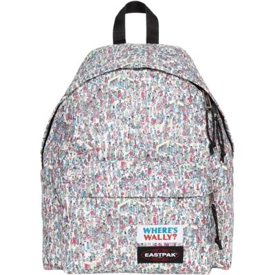 Sac à dos rembourré Wally motif blanc Eastpak - Sac à dos - Publicité Sac à dos rembourré Wally motif blanc Eastpak - Sac à dos - Publicité