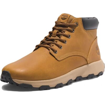 Timberland Zapatos Deportivos de Cuero Marrón para Hombres - Casual Timberland Zapatos Deportivos de Cuero Marrón para Hombres - Casual