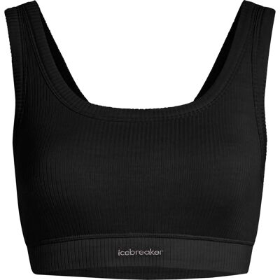 Icebreaker Merino Blend Rib Lotus BH S - Sport-BH Icebreaker Merino Blend Rib Lotus BH S - Sport-BH