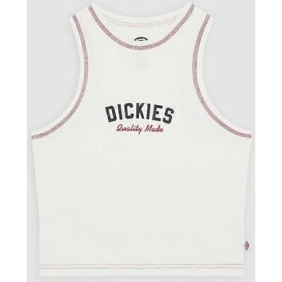 Dickies Racer Top Weiß T-Shirt - T-Shirt Dickies Racer Top Weiß T-Shirt - T-Shirt