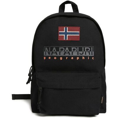 Sac à dos unisexe noir Napapijri 20,8L - Accessoires décontractés Sac à dos unisexe noir Napapijri 20,8L - Accessoires décontractés