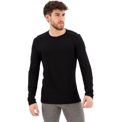 Icebreaker 260 Tech Long Sleeve Crewe - Merino-Unterwäsche - Schwarz 3XL Icebreaker 260 Tech Long Sleeve Crewe - Merino-Unterwäsche - Schwarz 3XL