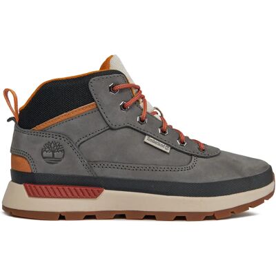 Timberland Kinder-Graue Mid-Top Ledersandalen - Outdoor Timberland Kinder-Graue Mid-Top Ledersandalen - Outdoor