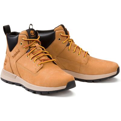 Timberland Herren Killington Trekker Gelbe Leder Schuhe - Casual Timberland Herren Killington Trekker Gelbe Leder Schuhe - Casual