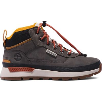 Timberland Dzieci Szare Skórzane Buty - Dziecięce Buty Turystyczne Timberland Dzieci Szare Skórzane Buty - Dziecięce Buty Turystyczne
