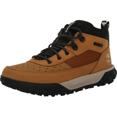 Timberland Kinder Gelbe Leder Bergschuhe - Lässig Outdoors Timberland Kinder Gelbe Leder Bergschuhe - Lässig Outdoors