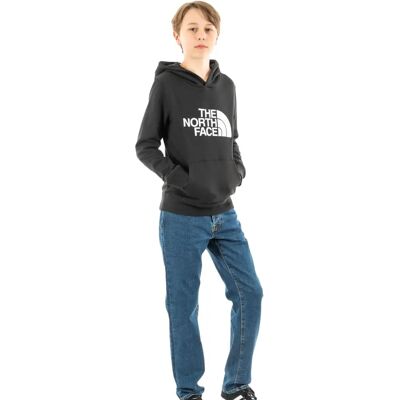 The North Face Boys Drew Peak Hoodie - Black The North Face Boys Drew Peak Hoodie - Black