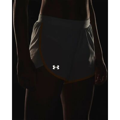 Under Armour Damen Fly-By Elite 3'' Shorts - Illusionsgrün / Orange Eis / Reflektive S Under Armour Damen Fly-By Elite 3'' Shorts - Illusionsgrün / Orange Eis / Reflektive S