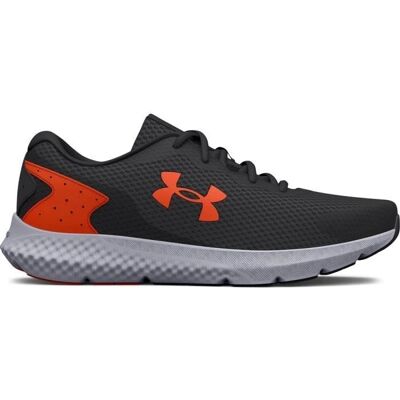 Buty do biegania Under Armour Charged Rogue 3 - Mężczyzna Lekkie Jet Gray/Black/Panic Orange Buty do biegania Under Armour Charged Rogue 3 - Mężczyzna Lekkie Jet Gray/Black/Panic Orange