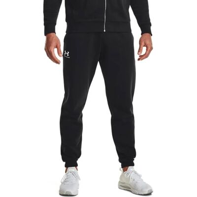 Under Armour Herren Essential Fleece Jogger - Schwarz/Weiß - Joggers Under Armour Herren Essential Fleece Jogger - Schwarz/Weiß - Joggers