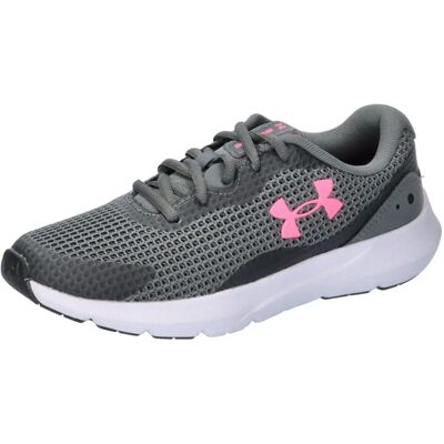 Baskets Under Armour Surge 3 Gris/Blanc/Cerise - Chaussures - Publicité Baskets Under Armour Surge 3 Gris/Blanc/Cerise - Chaussures - Publicité