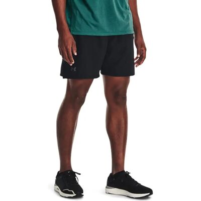 Short Under Armour Launch Elite 18 cm pentru bărbați - Negru - Șort Short Under Armour Launch Elite 18 cm pentru bărbați - Negru - Șort