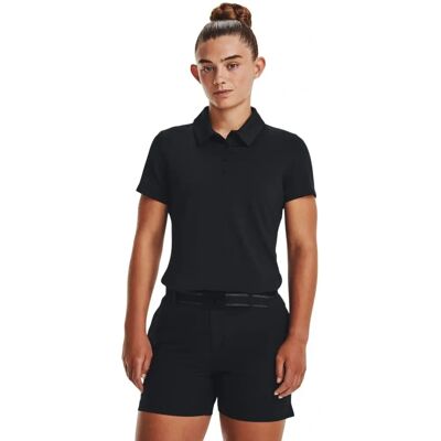 Polo pentru femei Under Armour Playoff - Negru / Gri / Argintiu - XS Polo pentru femei Under Armour Playoff - Negru / Gri / Argintiu - XS