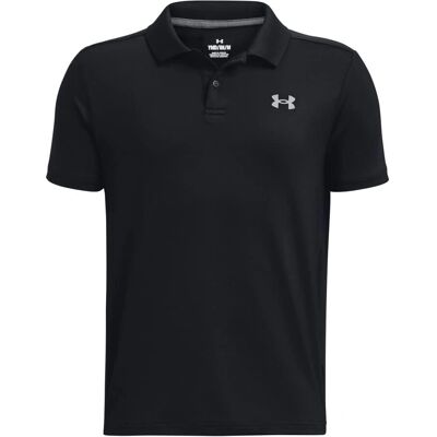 Polo pentru copii Under Armour - Negru / Gri Pitch / YXL - Tricou Polo pentru copii Under Armour - Negru / Gri Pitch / YXL - Tricou