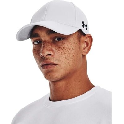 Casquette Under Armour UA Blitzing Team pour Homme (1376702) - blanche - Publicité Casquette Under Armour UA Blitzing Team pour Homme (1376702) - blanche - Publicité