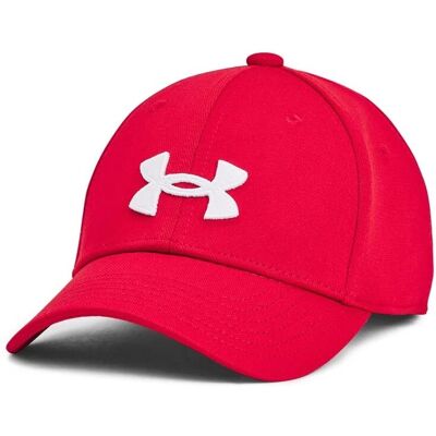 Casquette Under Armour Blitzing pour garçon - Rouge & Blanc - Youth Small - Publicité Casquette Under Armour Blitzing pour garçon - Rouge & Blanc - Youth Small - Publicité