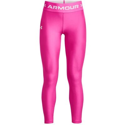 Under Armour Mädchen Pink HeatGear Leggings - Jugend Groß Under Armour Mädchen Pink HeatGear Leggings - Jugend Groß