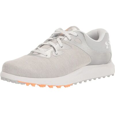 Under Armour Charged Breathe 2 Knit Spikeless Golf Shoes - Halo Gray / White - Nő Under Armour Charged Breathe 2 Knit Spikeless Golf Shoes - Halo Gray / White - Nő