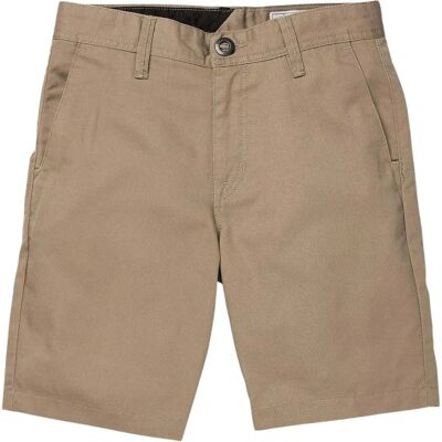 Volcom Jongens Frickin Chino Shorts Khaki - Shorts Volcom Jongens Frickin Chino Shorts Khaki - Shorts