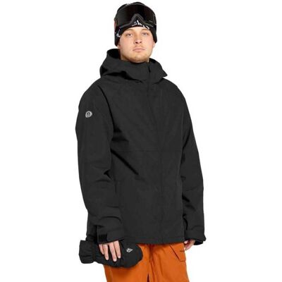 Volcom 2836 Isolierte Jacke - Schwarz - Herren Volcom 2836 Isolierte Jacke - Schwarz - Herren