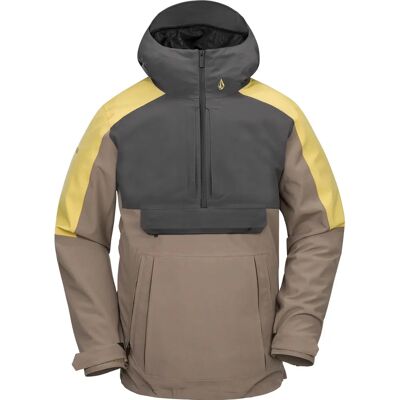 Volcom Brighton Anorak - Marrone Chestoneut - Giacca da snowboard sportiva Volcom Brighton Anorak - Marrone Chestoneut - Giacca da snowboard sportiva