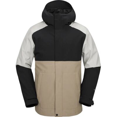 Volcom Brighton Full Zip Jacke - Chestoneut Braun - Mann Volcom Brighton Full Zip Jacke - Chestoneut Braun - Mann