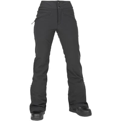 Volcom Battle Stretch High Rise - Musta - Urheiluhousut Volcom Battle Stretch High Rise - Musta - Urheiluhousut