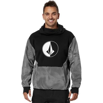 Felpa da riding Volcom - Stampa nera - Uomo Felpa da riding Volcom - Stampa nera - Uomo