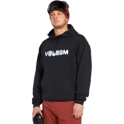 Felpa con cappuccio essenziale Volcom - Nero - Unisex Felpa con cappuccio essenziale Volcom - Nero - Unisex