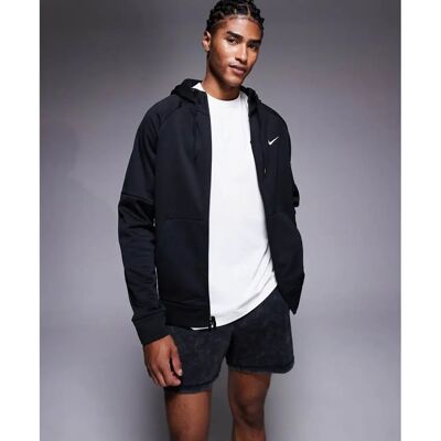 Nike DQ4830-010 Czarna i Biała Bluza z Kapturem Nike DQ4830-010 Czarna i Biała Bluza z Kapturem