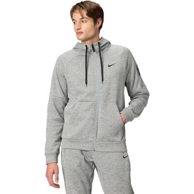 Nike Therma-Fit Hombre Sudadera con Capucha - Gris - Sudadera Nike Therma-Fit Hombre Sudadera con Capucha - Gris - Sudadera