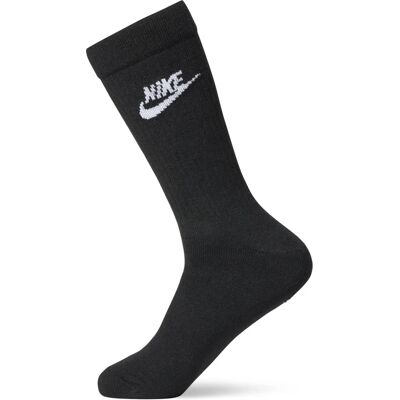 Nike Everyday Essentials Crew Socks 3-Pack - black/white Nike Everyday Essentials Crew Socks 3-Pack - black/white