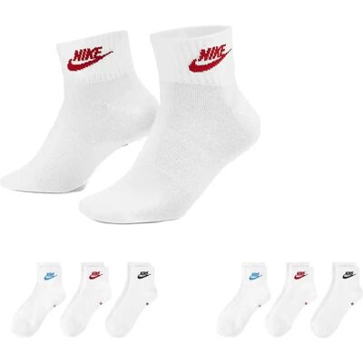 Nike 3-Pack Everyday Essential Ankelstrømper (DX5074) - multicolor Nike 3-Pack Everyday Essential Ankelstrømper (DX5074) - multicolor